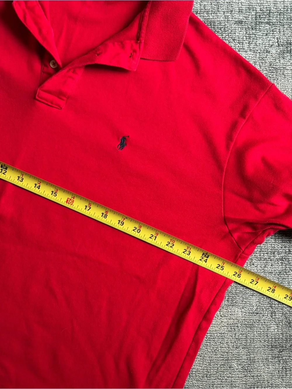 Lot 3 Polo Ralph Lauren polo Sz XL red black blue cotton made in USA